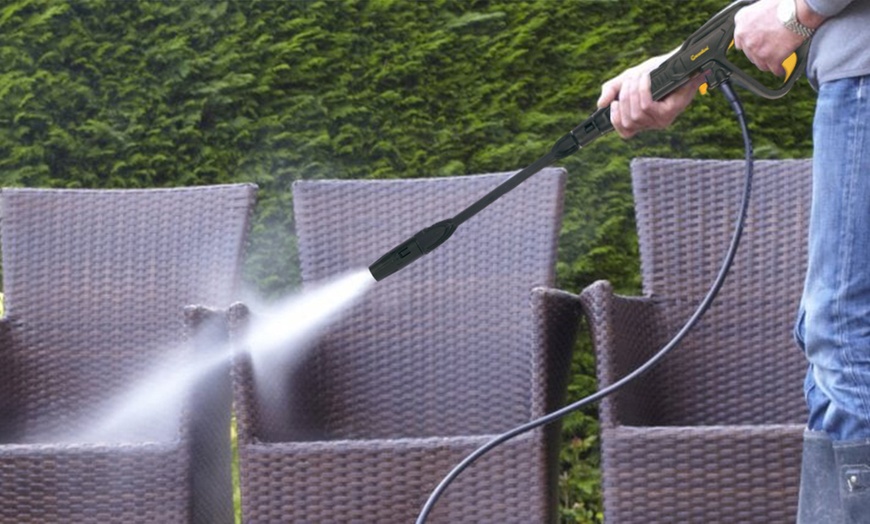 Image 3: Powerful Electric Pressure Washer with a Car Wash Kit