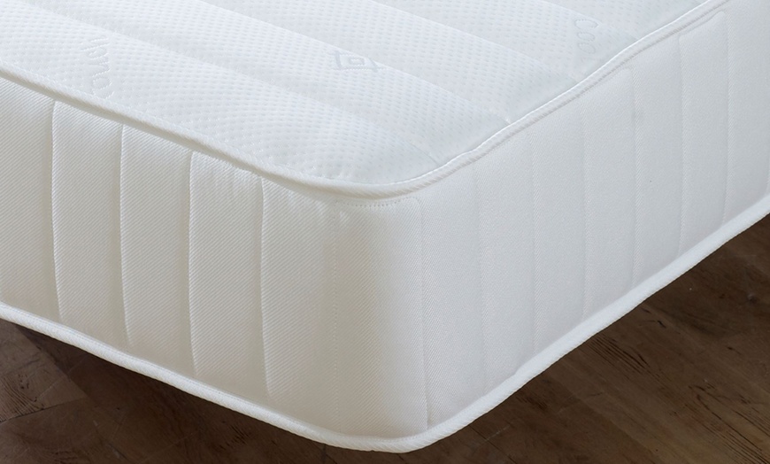 Image 4: Memory Fibre Open Coil Micro Quilted Mattress