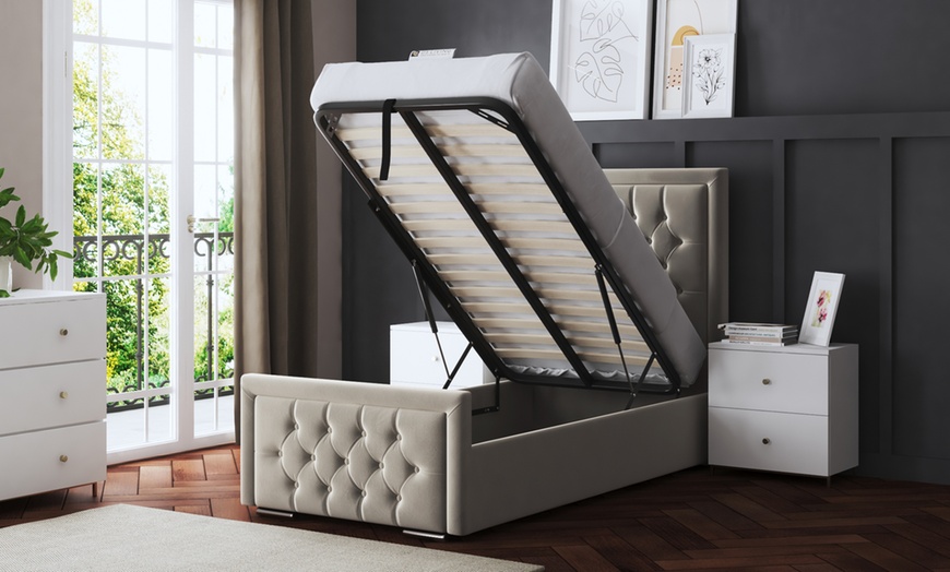 Image 5: DS Living Allegra Upholstered Bed