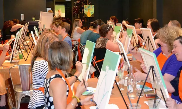 BYOB Painting Class for One or Two at Mix It Up Studio (Up to 47% Off) - Primary Image