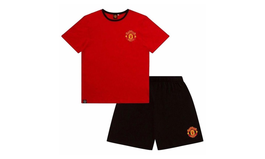 Image 6: Boys' Short Football Pyjamas