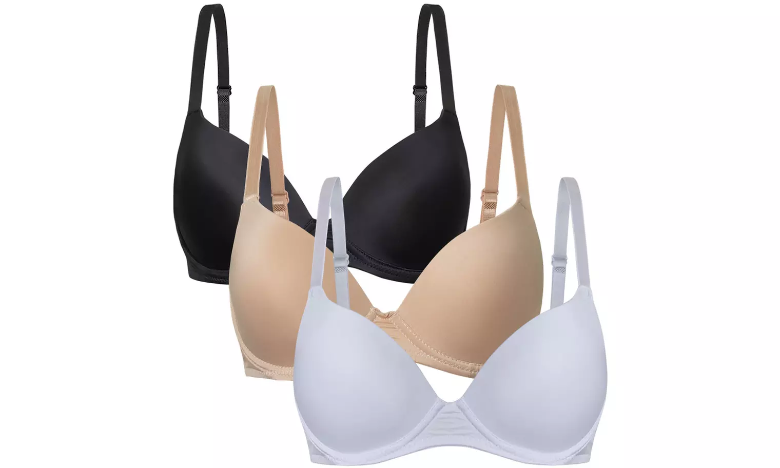 Set da 3 reggiseni Coconuda
