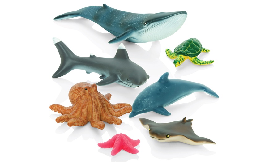 Image 3: Set of Seven Jumbo Sealife Animals