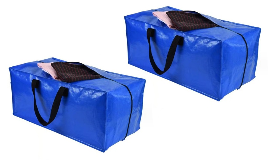 Image 3: One, Two or Four Storage Bags with Backpack Straps