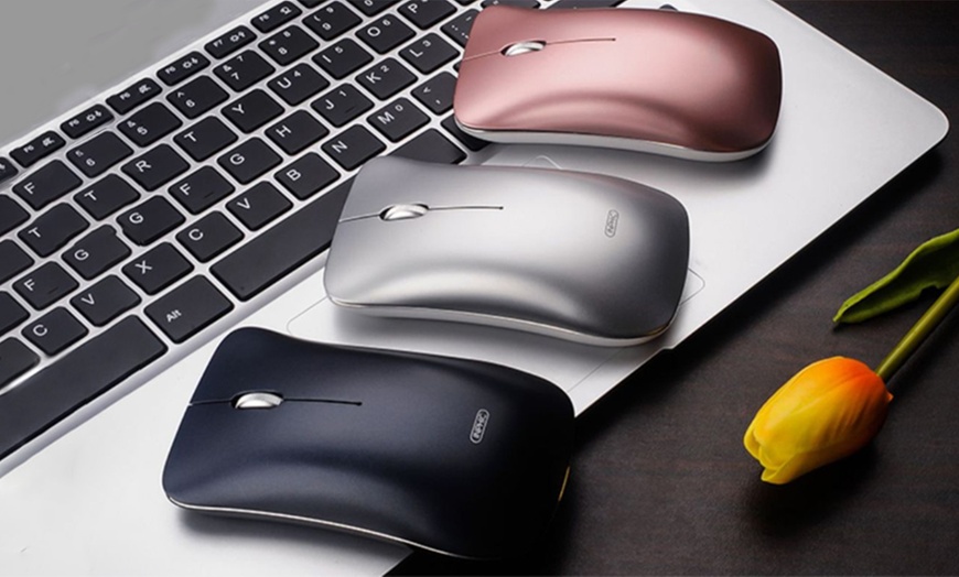 Image 2: Wireless Bluetooth 2.4G Mouse