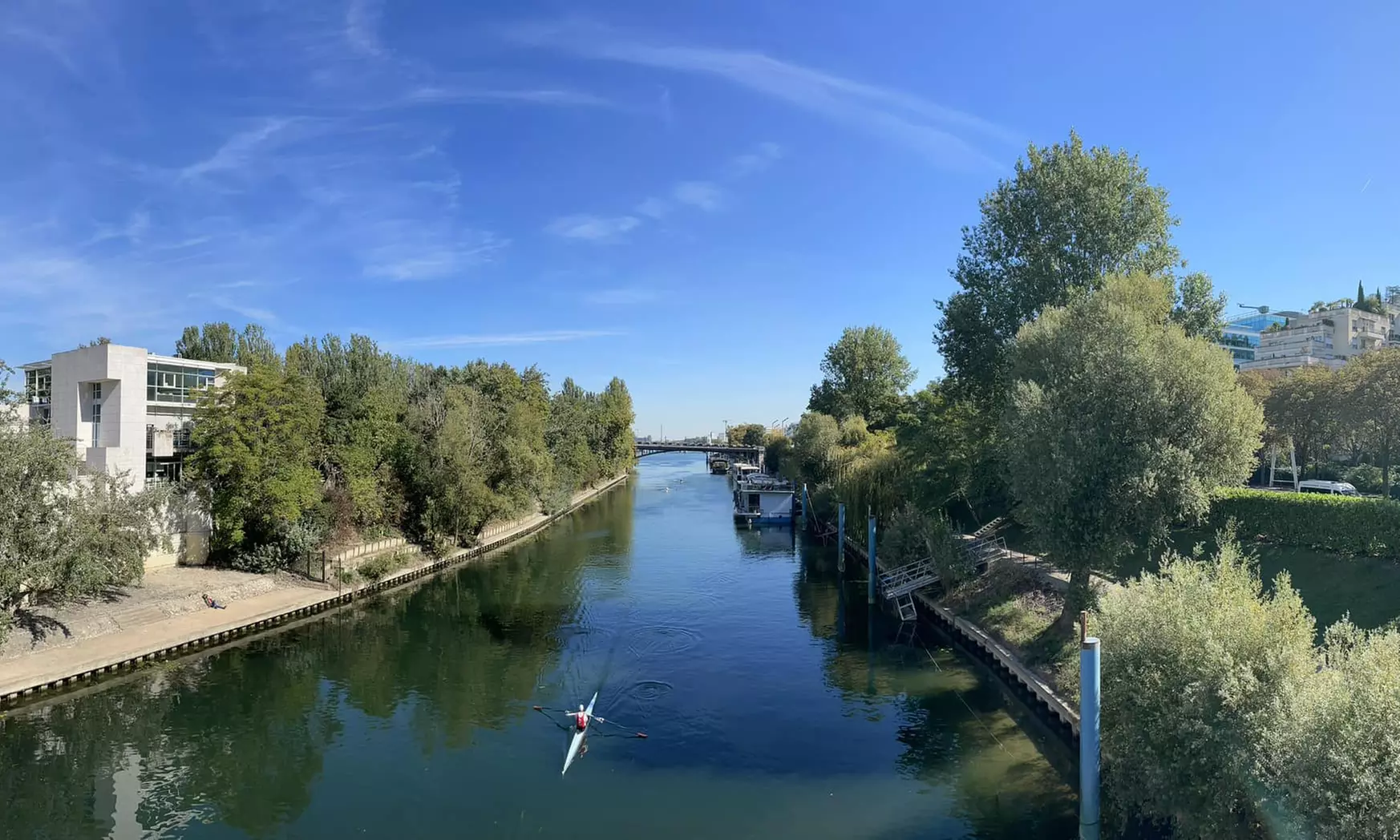 Entrée pour la Maison de la Pêche et de la Nature de Levallois