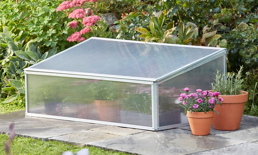 Image 1: Garden Grow Aluminium Cold Frame