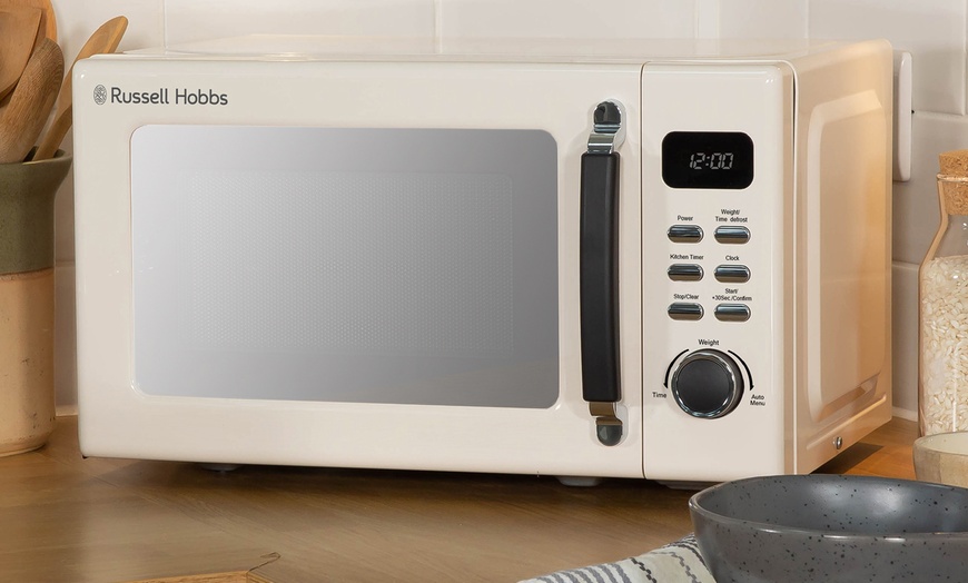 Image 4: Russell Hobbs Stylevia Microwave 800W