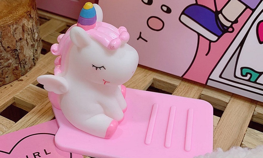 Image 6: Aquarius Unicorn Phone Holder 