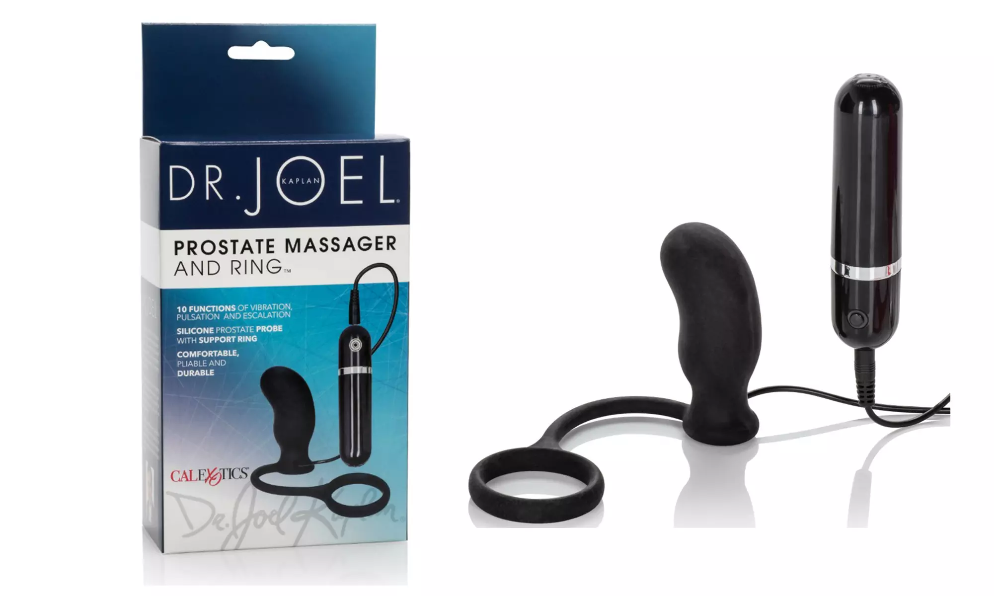 Dr. Joel Kaplan Prostate Massager and Ring - Primary Image