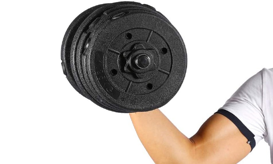 Image 3: 30kg Adjustable Dumbbells