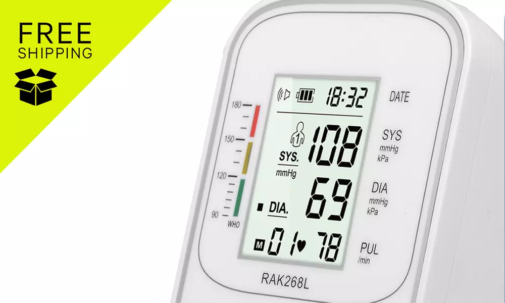 One or Two Automatic Digital Upper Arm Blood Pressure Monitors