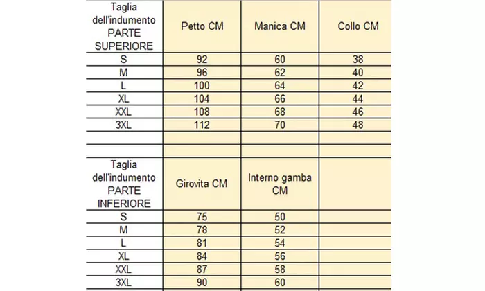 Tuta uomo Superga in cotone leggero