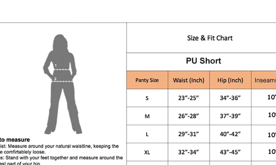 Women's Faux Leather Bike Shorts - Second Medium