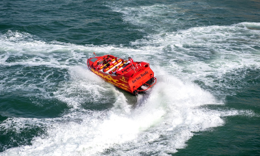 Image 1: 30-Minute Fireboat Experience for One /Two/Four Adults or One Child