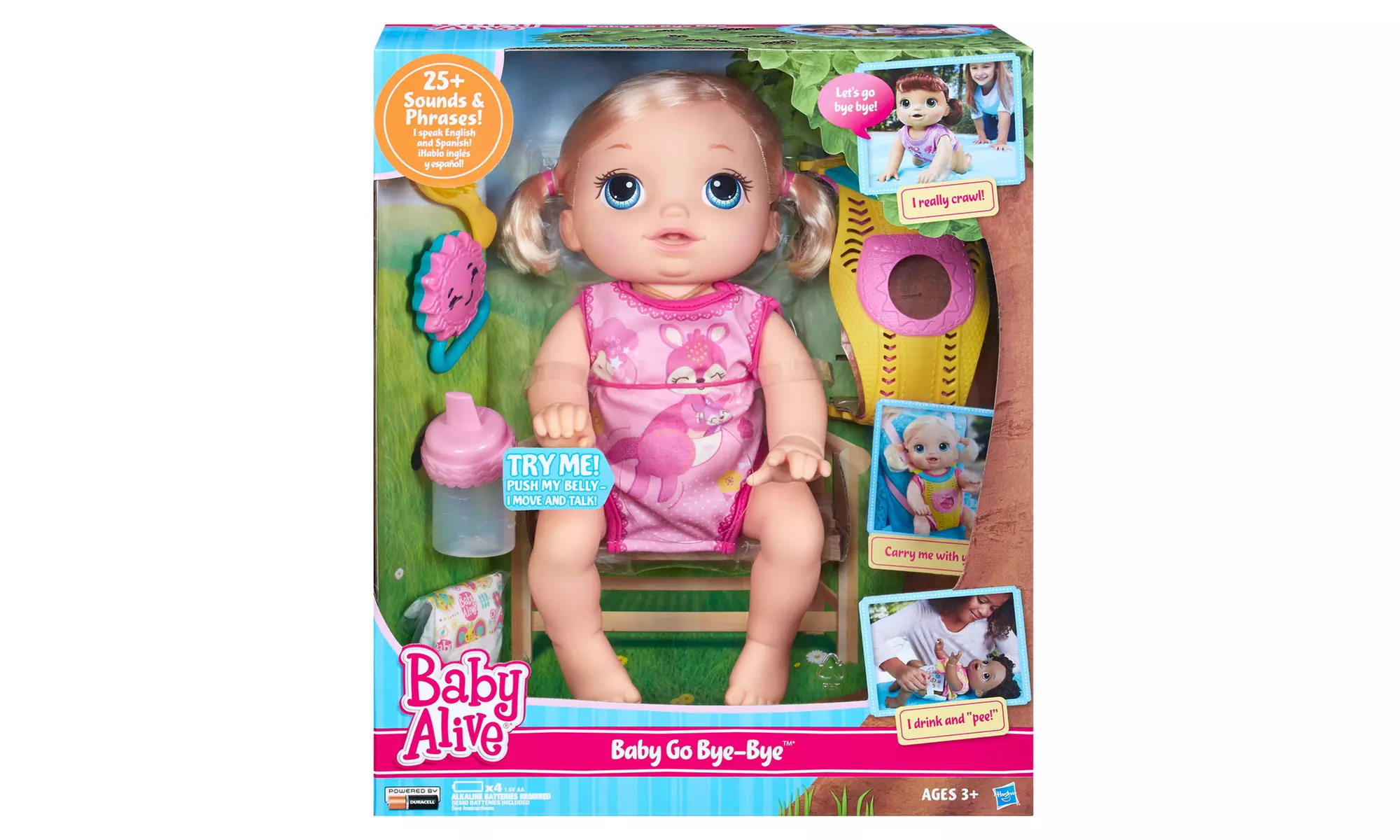 Baby Alive Baby Go Bye-Bye Doll Set - Primary Image