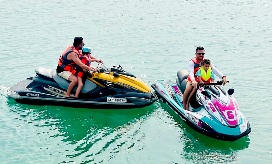 Image 2: Thrilling 30 or 60-Minute Super Charged Jet Ski for One or Two People