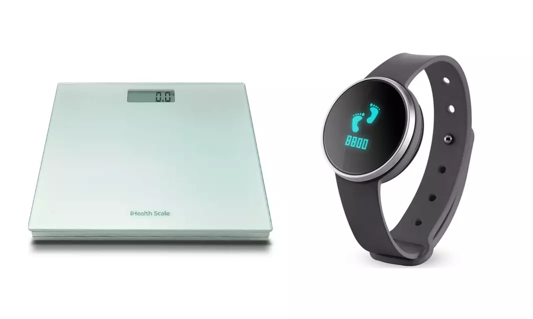 iHealth Fitness Duo mit Bluetooth BMI-Waage + Aktivitäts-Tracker - Primary Image