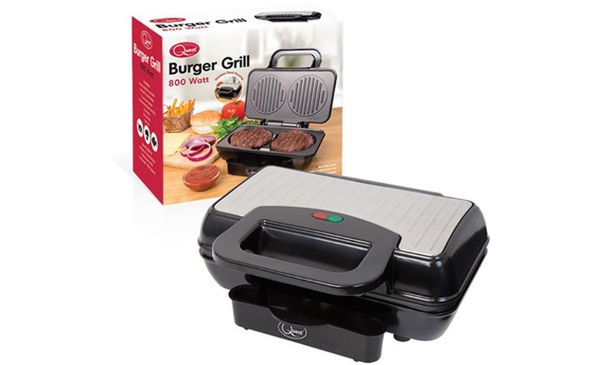 Image 1: Quest Electric Burger Maker