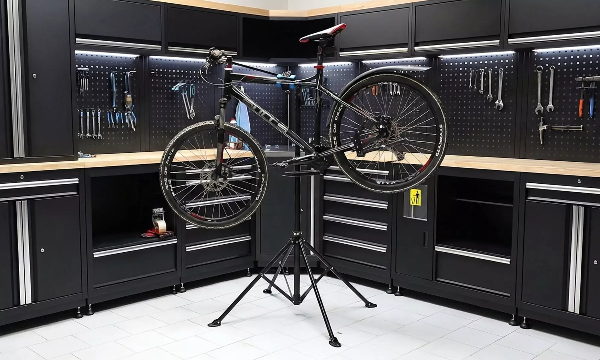 Supporto per riparazione bici Shelter