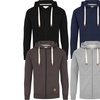Image 1: Blu Apparel Men's Jenson Full Zip Hoodie