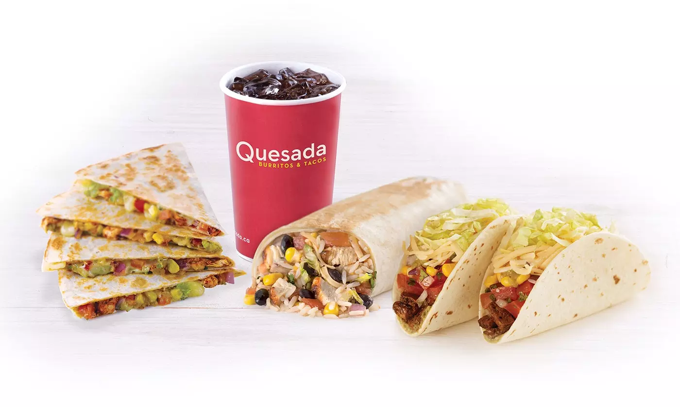 Mexican Cuisine at Quesada Burritos and Tacos (Up to 40% Off) Richmond Street Location - Primary Image