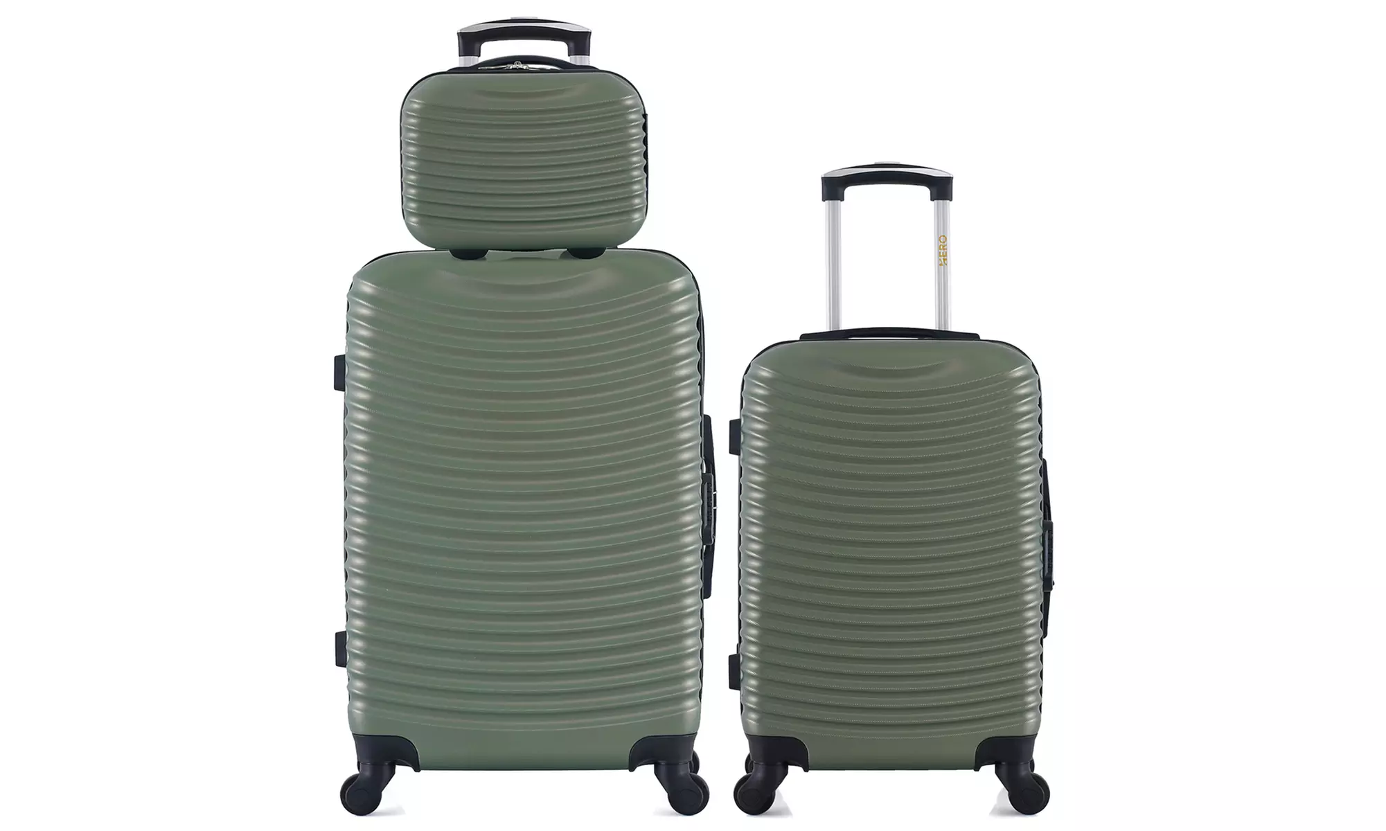 Ensemble de valises Etna kaki