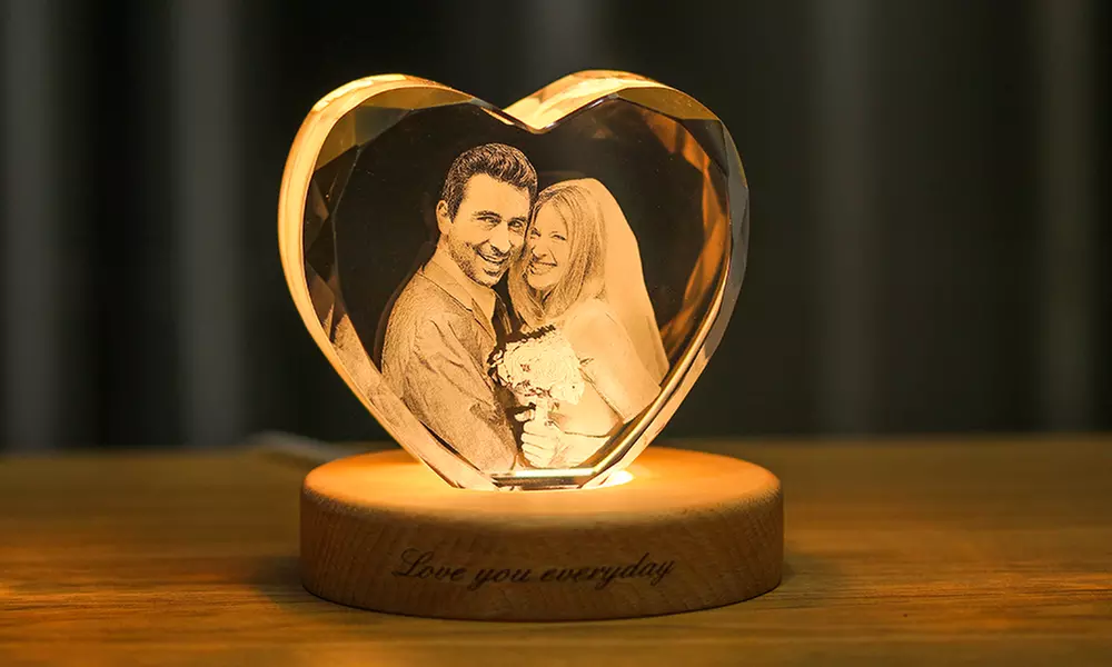 Unique 3D Laser Crystal Mementos - Up to 81% Off