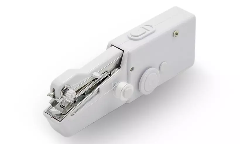 Machine à coudre portable avec aiguille de rechange, 3 bobines de fil incluses - Primary Image