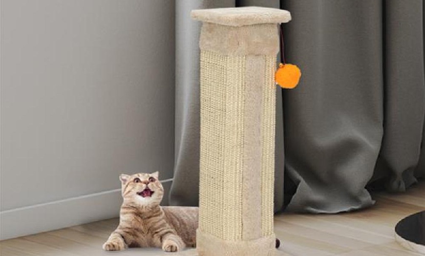 Image 2: Beige Cat Tree