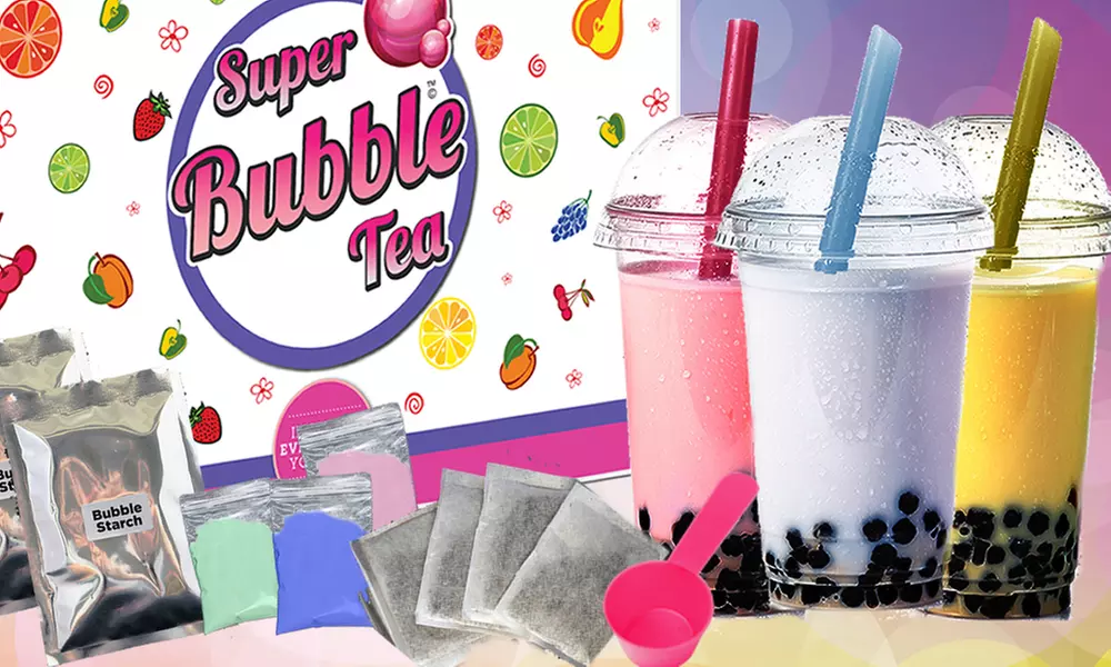 Bubble Tea Kit for 5, 10, 20 or 50 Teas from £9.99 (Up to 50% Off) - Primary Image