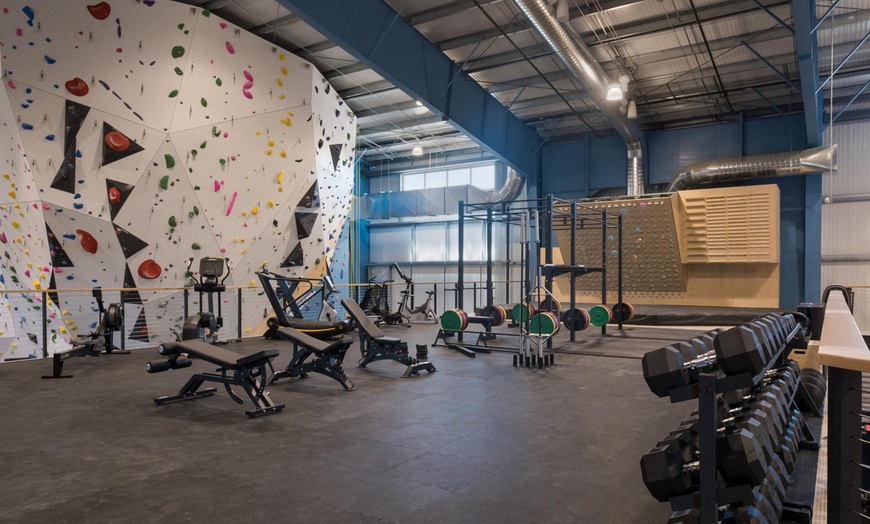 Image 5: Premium Access to 12,000 Sq. Ft. of Climbing, Fitness, Yoga, & More