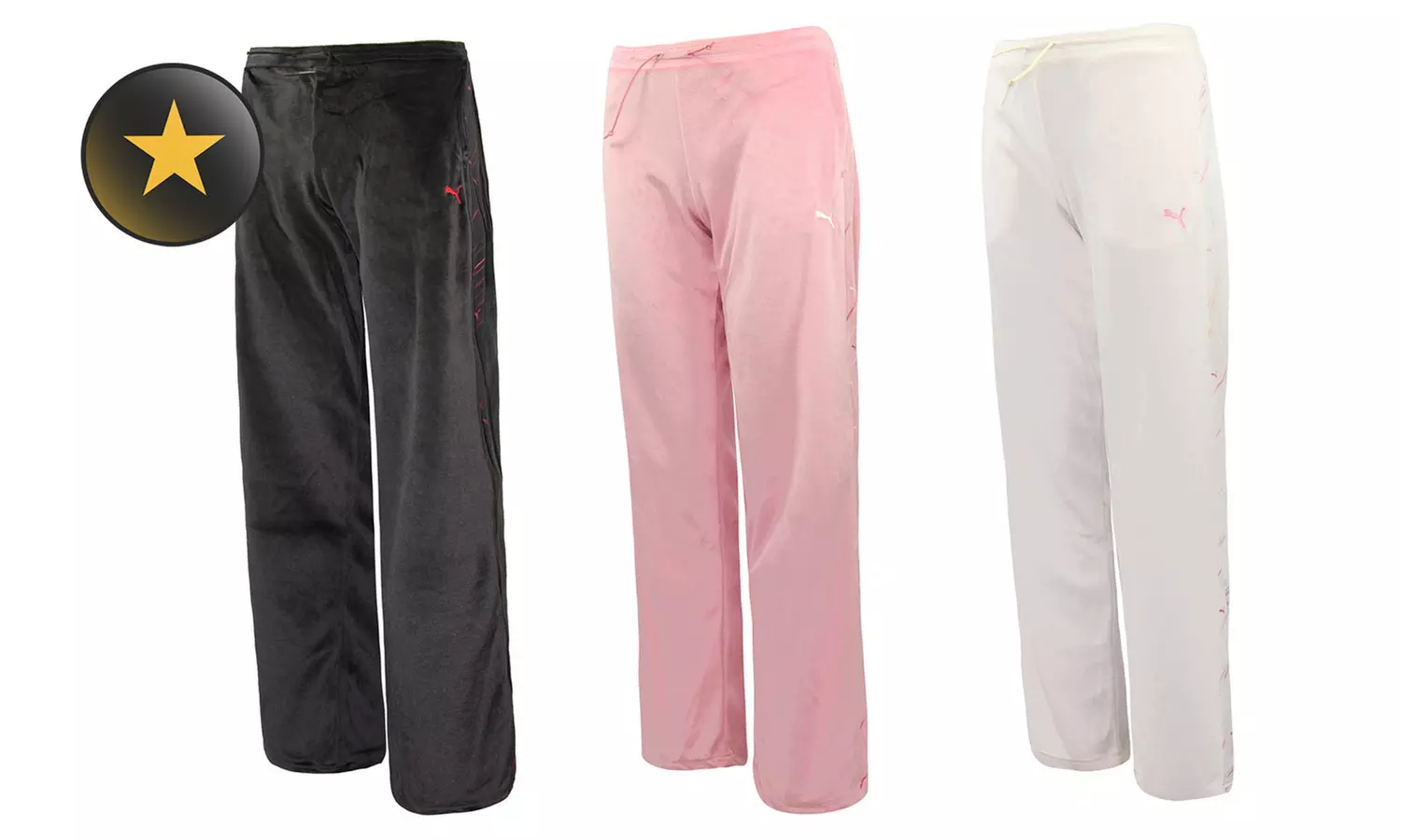 Pantalon de survêtement en velours pour femmes Puma - Primary Image