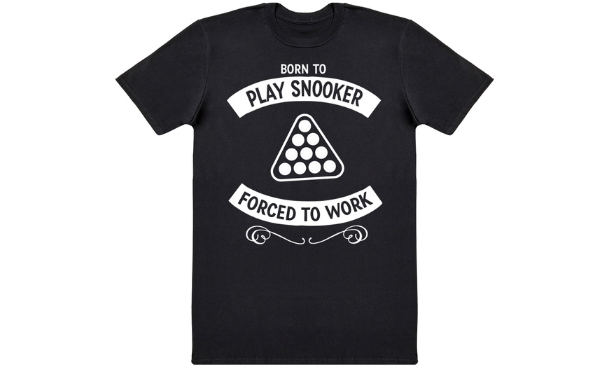 Image 7: Men's Black Born To Play T-Shirt