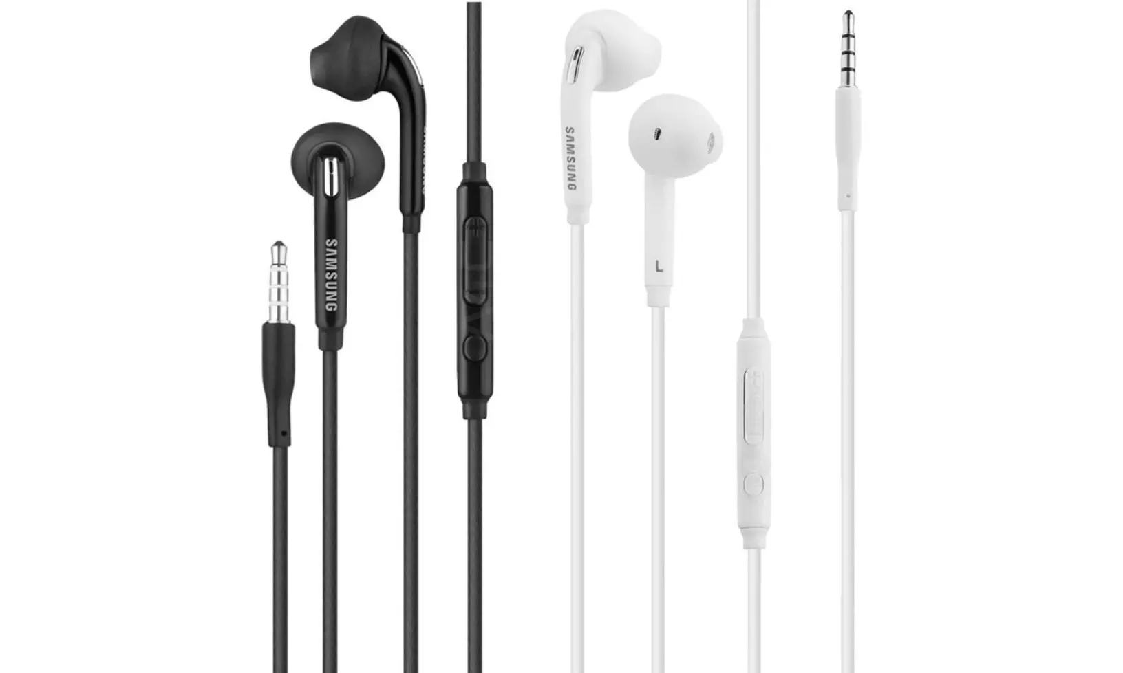 Samsung Galaxy S6 Earbuds with In-Line Mic (1-, 2-, or 3-Pack) - Primary Image