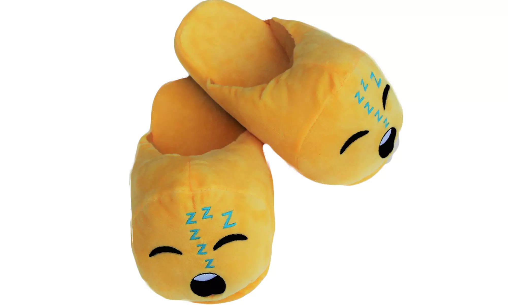 Women's Plush Emoji Slippers - Second Medium