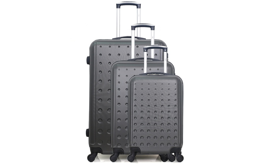 Image 5: Hero Three-Piece Luggage Set