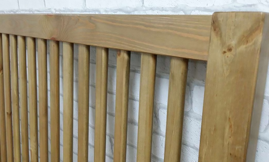 Image 2: Handmade Solid Pine Headboard