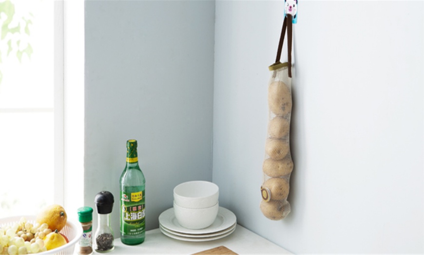 hanging net storage bags