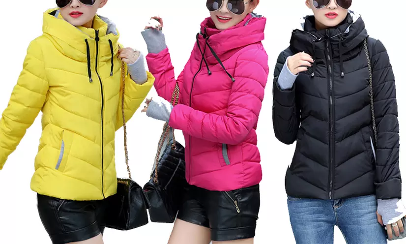 Damen-Jacke mit Quersteppung und Stehkragen in der Größe und Farbe nach Wahl - Primary Image