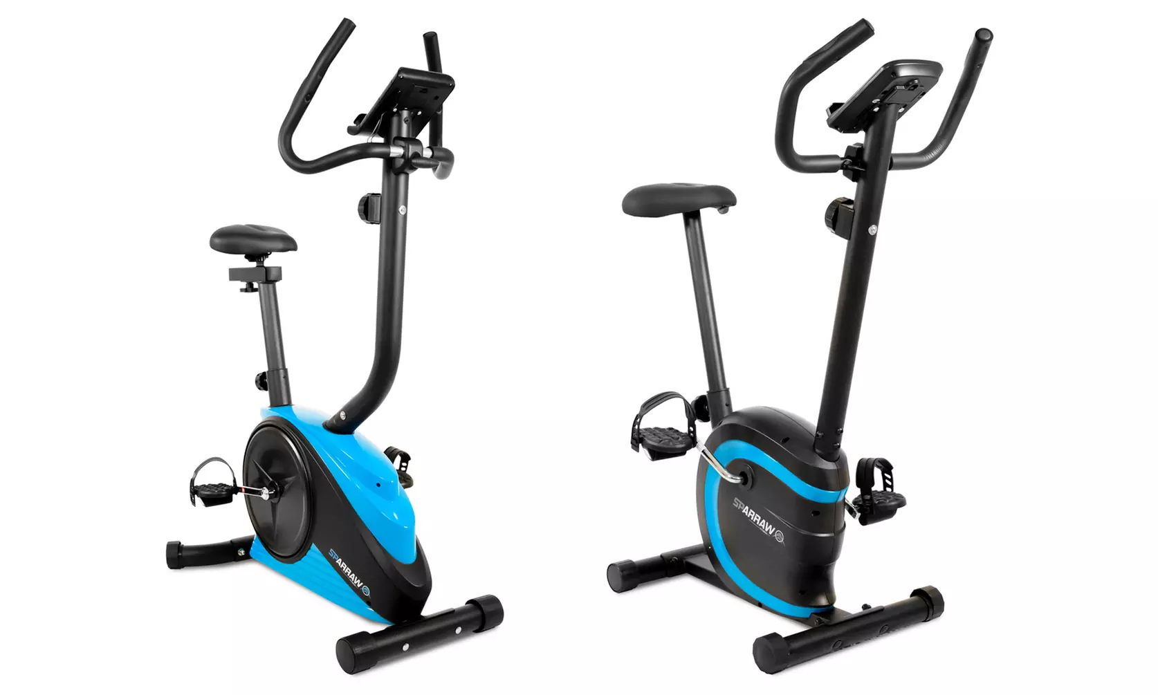 Vélo de fitness compact "Sparraw" pour pratique de sport à domicile, modèle au choix, livraison offerte - Primary Image