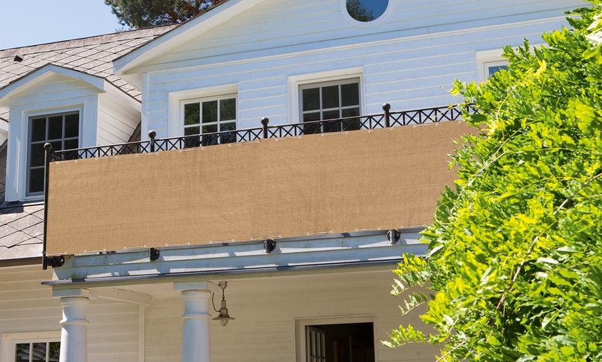 Image 16: Protective Balcony Windscreen