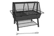 Outsunny 3-in-1 Barbecue Grill and Fire Pit with Cover - Image 6