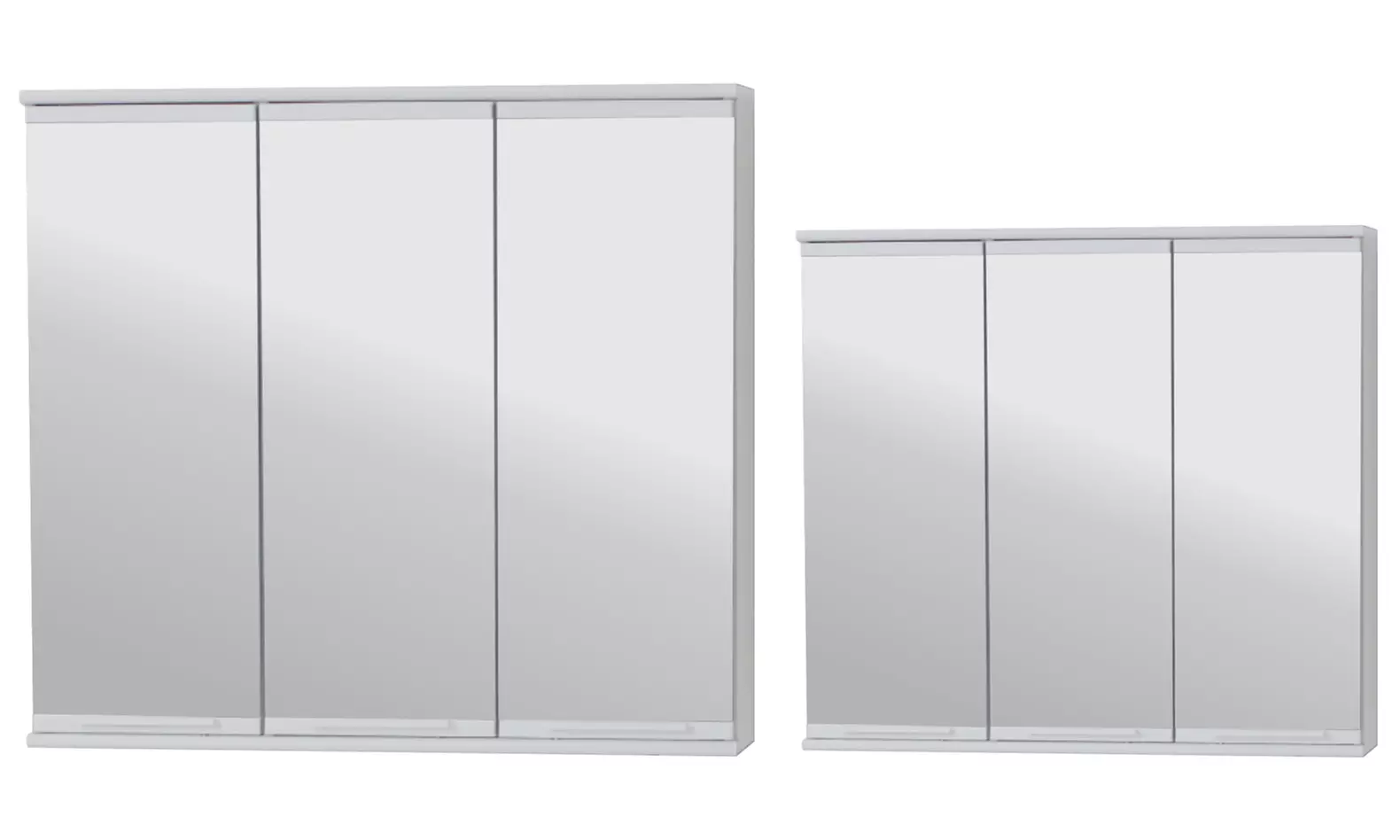 Armoire de salle de bains avec miroires et 3 portes - Primary Image