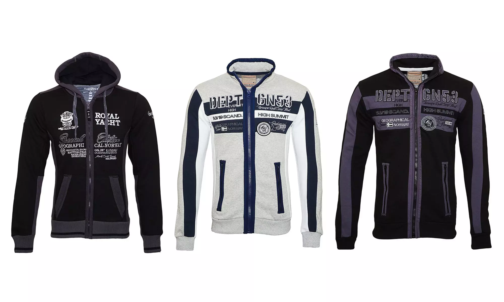 Geographical Norway Herren-Hoodie in der Farbe und im Modell nach Wahl - Primary Image