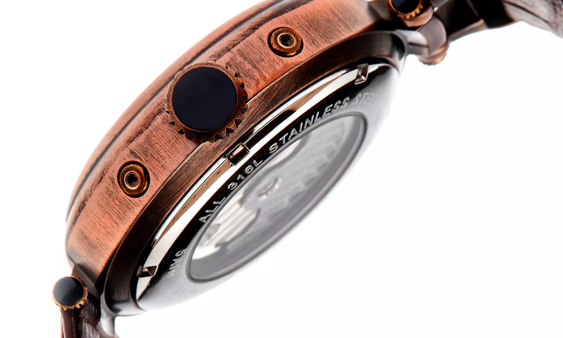 Heritor Automatic Ganzi Semi-Skelett-Armbanduhr