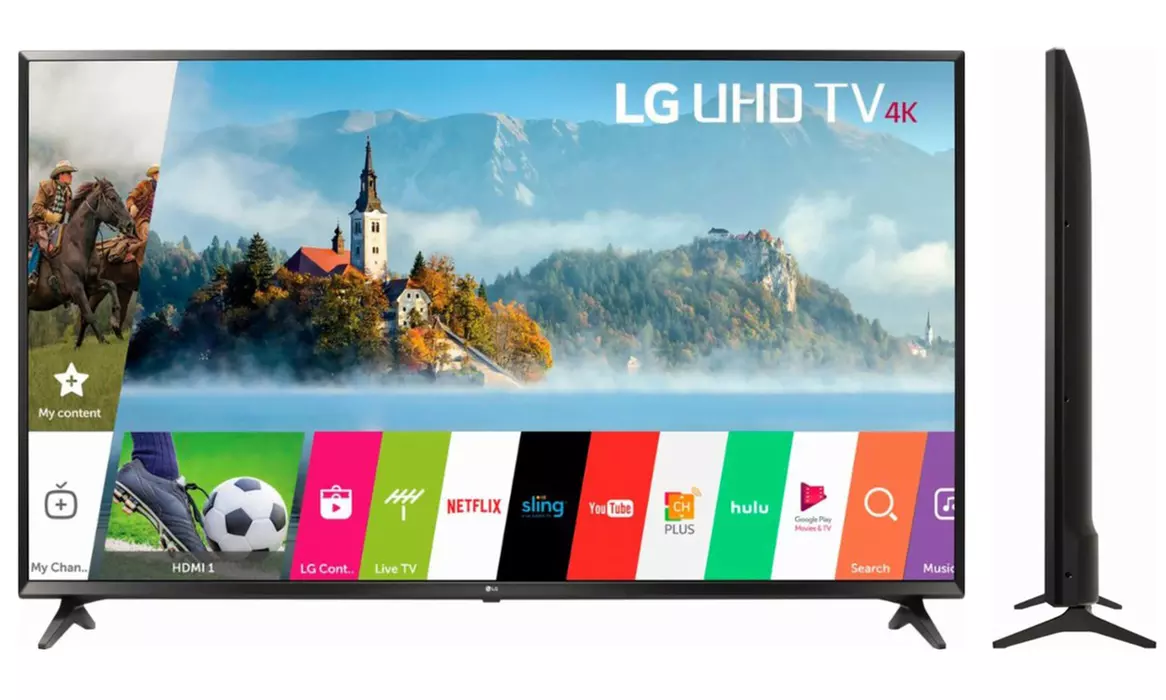 LG 49" 4K Ultra HD Smart LED TV (Refurbished) - Primary Image
