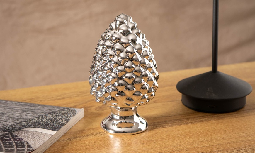 Image 6: Set di 3 pigne siciliane da decorazione