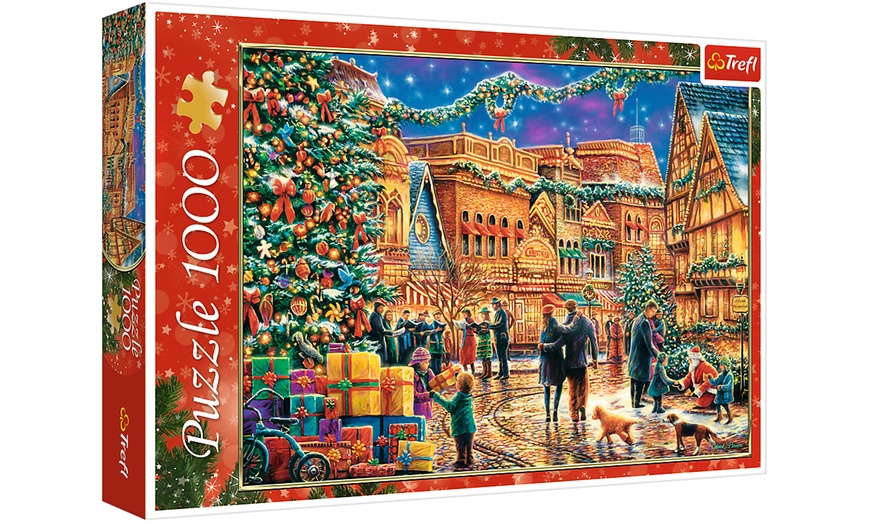 Up To 57 Off 1000Pc Christmas Jigsaw Puzzle Groupon