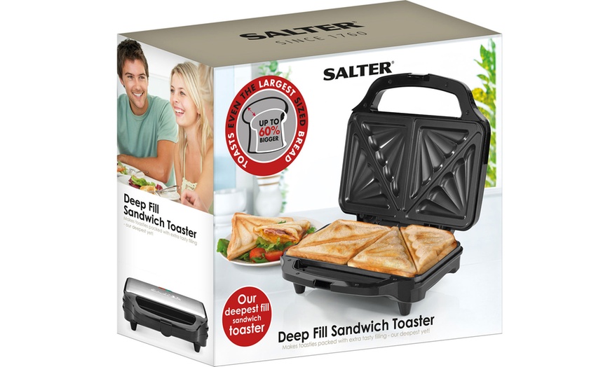 Image 6: Salter Deep Fill Sandwich Toaster Maker